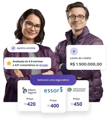 Quais as vantagens do Seguro Risco de Engenharia da Mutuus? Na imagem, vários aspectos que demonstram os benefícios de contratar com a Mutuus Seguros, como: emissão da apólice no mesmo dia, cotação nas melhores seguradoras de risco engenharia e excelente avaliação no Google.