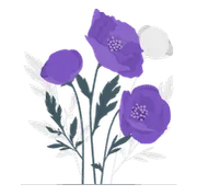 O que é seguro de vida em grupo? Na imagem, representação de uma flor em alusão à cobertura de funeral para funcionários no seguro de vida coletivo.