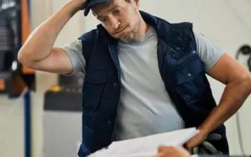 O que é seguro de responsabilidade civil profissional? Na imagem, trabalhador liberal lendo sobre o seguro RC profissional